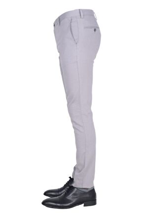 Cengiz İnler Dokulu Slim Fit Erkek Pantolon
