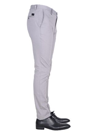 Cengiz İnler Dokulu Slim Fit Erkek Pantolon