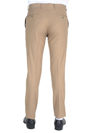 Cengiz İnler Düz Kumaş Erkek Slim Fit Pantolon