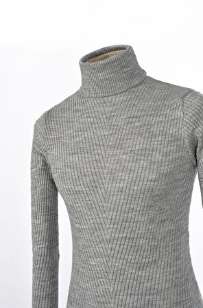 Tam Balıkçı Çapraz Örgü Triko Slim