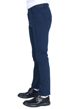 Cengiz İnler Slim Fit 5 Cep Erkek Kanvas Pantolon