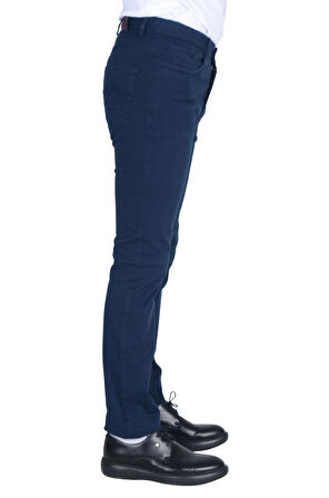 Cengiz İnler Slim Fit 5 Cep Erkek Kanvas Pantolon