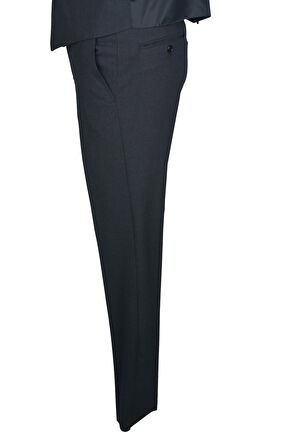 Cengiz İnler Kırlangıç Yaka Slim Fit Yelekli Erkek Takım Elbise