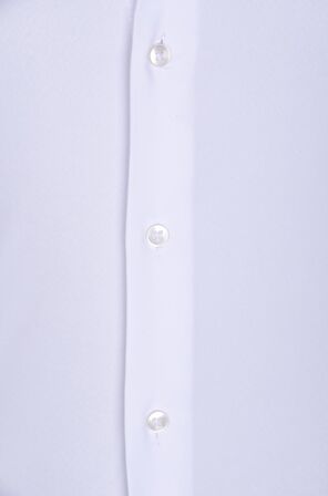 Kol Manşetli Slimfit Düz Erkek Gömlek