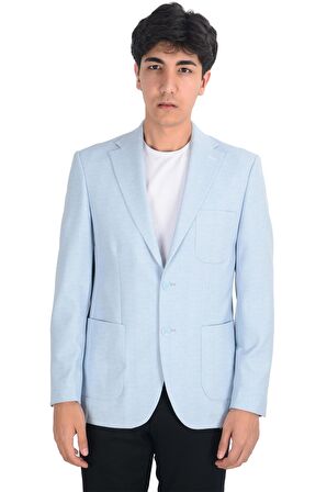 Cengiz İnler Kırçıllı Slim Fit Erkek Ceket