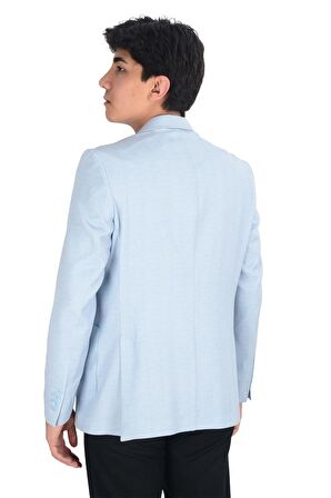 Cengiz İnler Kırçıllı Slim Fit Erkek Ceket