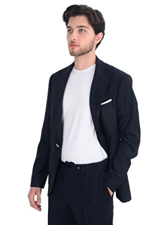 Cengiz İnler Düz Erkek Spor Ceket
