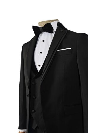 Armür Desen Kırlangıç Yaka Damatlık