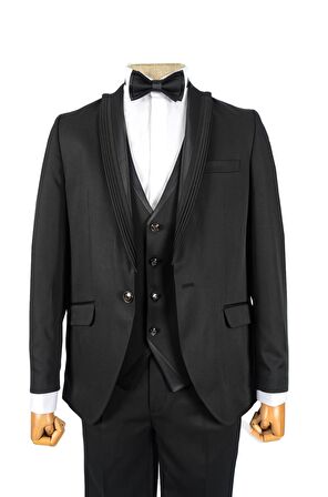 Armür Desen Kırlangıç Yaka Damatlık