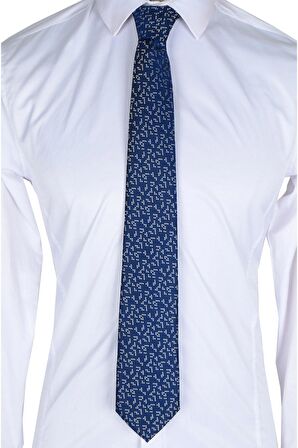 Cengiz İnler Nokta Desenli Mendilli Mikrofiber Erkek Kravat