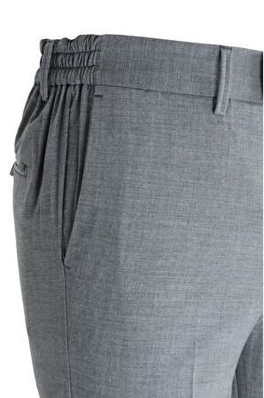 Düz Gabardin Kumaş Slim Erkek Pantolon