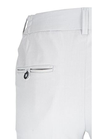 Düz Gabardin Kumaş Slim Erkek Pantolon