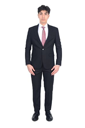 Cengiz İnler Sivri Yaka Erkek Takım Elbise 
