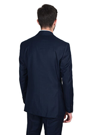 Cengiz İnler Keal Deseneli Erkek Kruvaze Takım Elbise