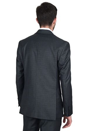 Cengiz İnler Keal Deseneli Erkek Kruvaze Takım Elbise