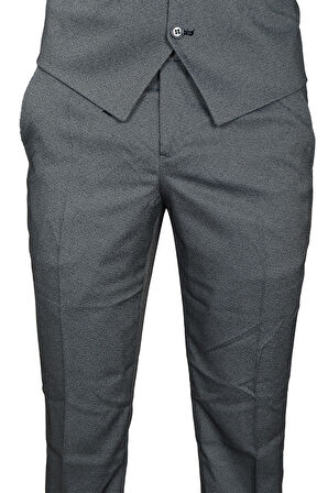 ErkekYelekli Armürlü Takım Elbise