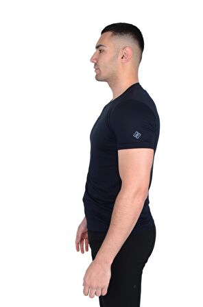 Erkek O Yaka Floş T-SHIRT