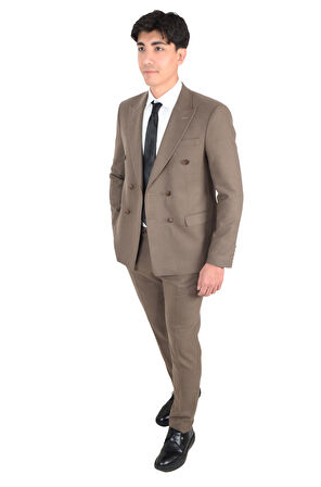 Erkek Kruvaze Takım Elbise