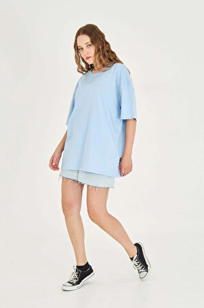 Basic Unisex Oversize Tişört