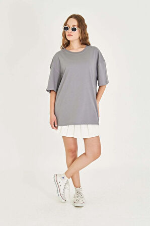 Basic Unisex Oversize Tişört