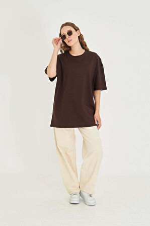 Basic Unisex Oversize Tişört