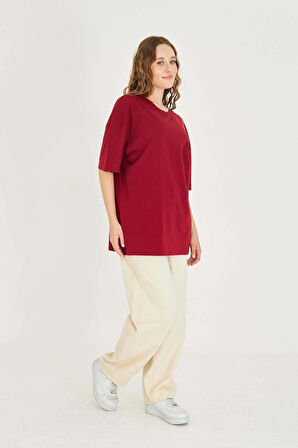 Basic Unisex Oversize Tişört