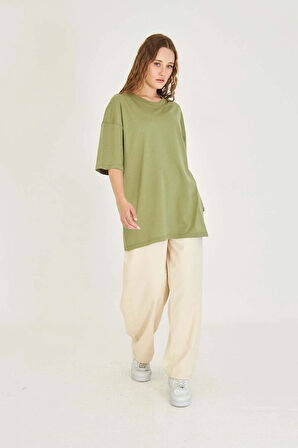 Basic Unisex Oversize Tişört