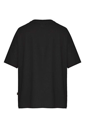 Unisex Delusion Baskılı Oversize Tişört