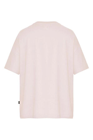 Kadın Cool Mooms Club Baskılı Oversize Tişört