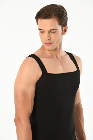 6'LI ÖZEL RİBANA ERKEK İP ASKILI ATLET