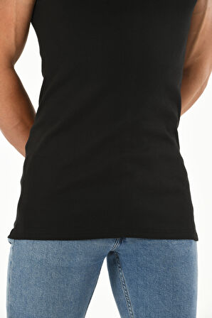 6'LI RİBANA ERKEK BİSİKLET YAKA 0 KOL