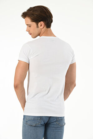 6'LI PENYE ERKEK V YAKA KISA KOL