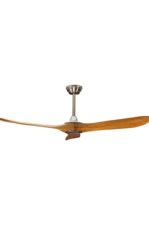 Alsanfan Sherwood Medium Gri Motorlu Kremrengi Kanatlı Aydınlatmasız Uzaktan Kumandalı 132cm Tavan Vantilatörü