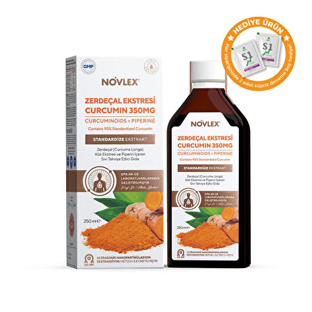 Novlex Zerdeçal Ekstresi ve Piperin 250 ml