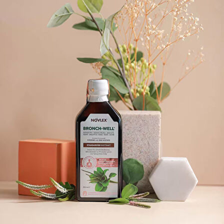 Novlex® Bronch-Well Damar Otu Ekstresi ve Bitki Ekstreleri 250ml