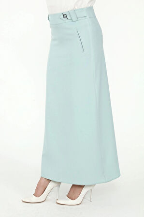 Kemer Detaylı Uzun Etek 2041/95