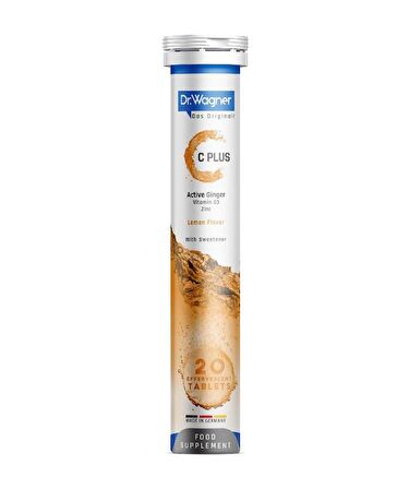 Dr. Wagner C Plus 20 Efervesan Tablet Limon Aromalı