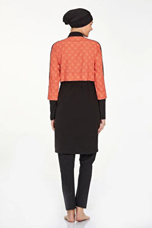 Adasea 4573 Sporcu Lycra Tam Boy Tesettür Mayo