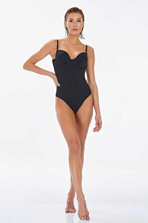 LAPİENO 3835 Kadın KAPLI MAYO