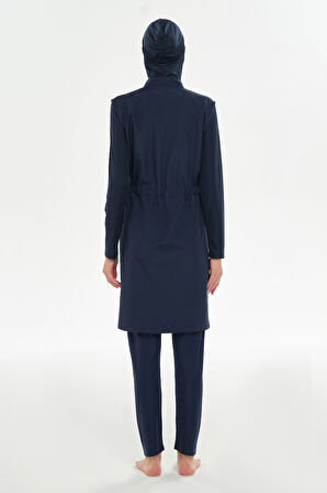 Spor Model Tam Kapalı Tesettür Mayo 3314 Koyu Lacivert | M
