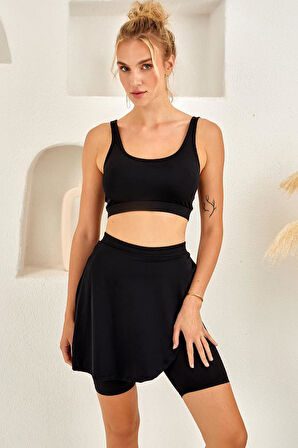 LAPİENO 254264  Şort Etekli Bikini Takım