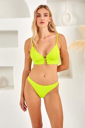 HALKA DETAYLI CROP BİKİNİ TAKIM