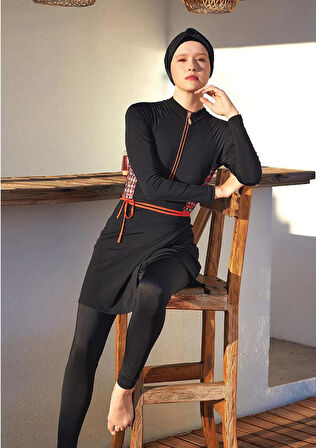 ADASEA 251110 Lupita Uzun Kollu Tesettür Mayo