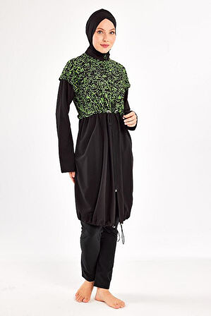 ADASEA 251217 Selına Uzun Kollu Tesettür Mayo