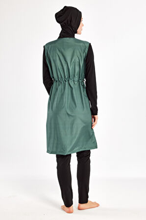 Tam Kapalı Tesettür Mayo 1305 Siyah05 | XL