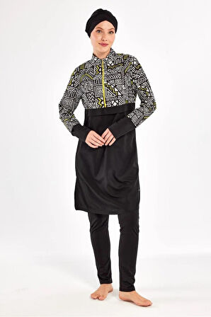 Adasea 251417 Jules Tam Boy Tasarım Tesettür Mayo