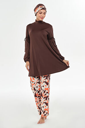 Maresiva Honey Uzun Kollu Tesettür Mayo 252113 