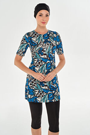 Maresiva Ria Yarım Kollu Tesettür Mayo 252602 