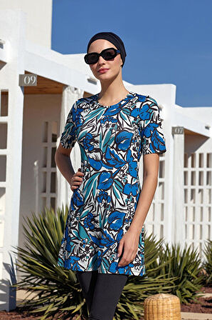 Maresiva Ria Yarım Kollu Tesettür Mayo 252602 