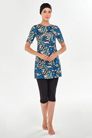 Maresiva Ria Yarım Kollu Tesettür Mayo 252602 